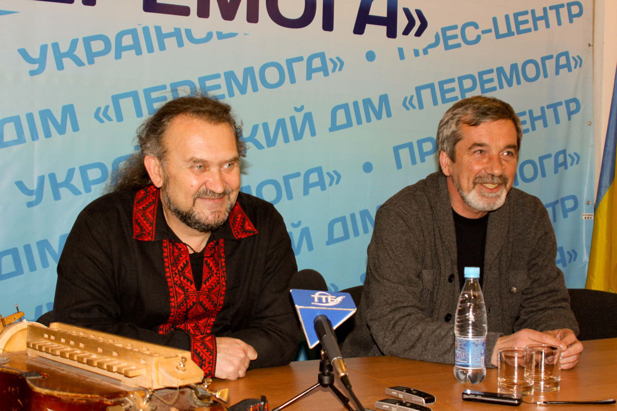 В прес-центрі Українського Дому "Перемога" відбулася прес-конференція Лірника Сашка