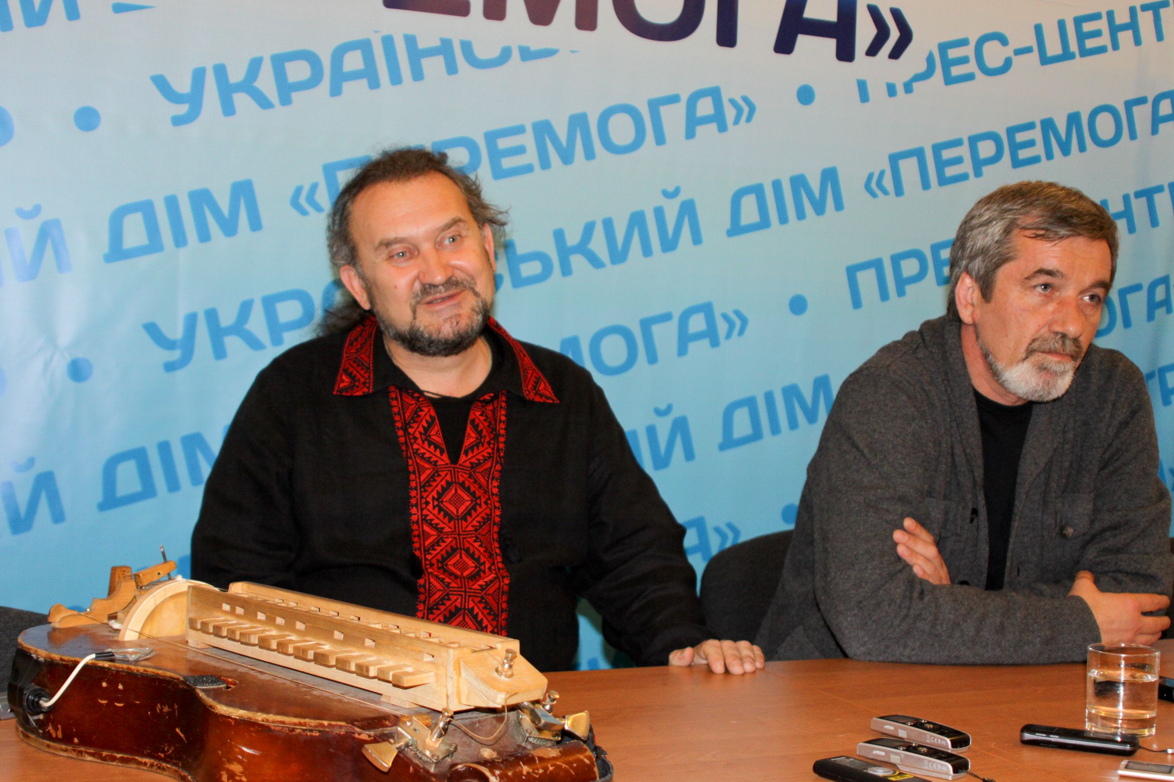В прес-центрі Українського Дому "Перемога" відбулася прес-конференція Лірника Сашка