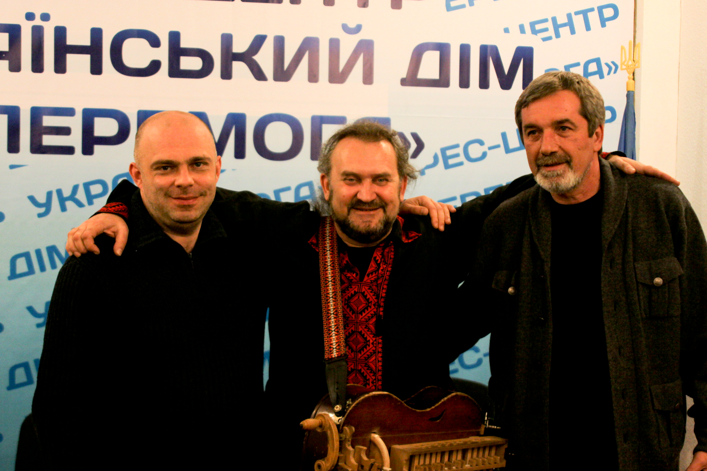 В прес-центрі Українського Дому "Перемога" відбулася прес-конференція Лірника Сашка