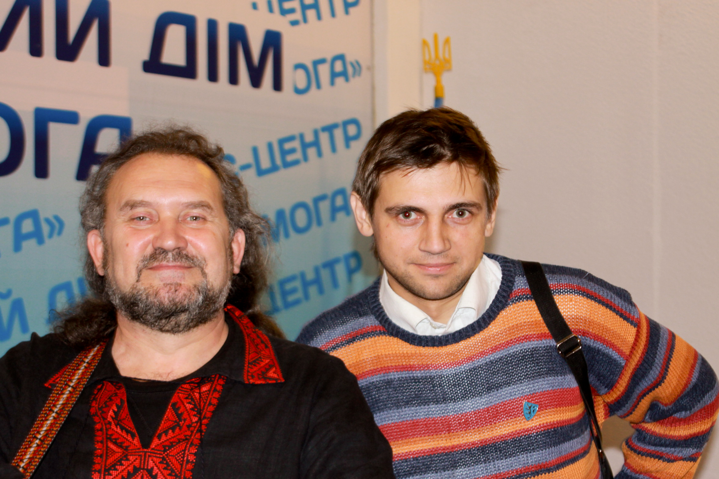 В прес-центрі Українського Дому "Перемога" відбулася прес-конференція Лірника Сашка