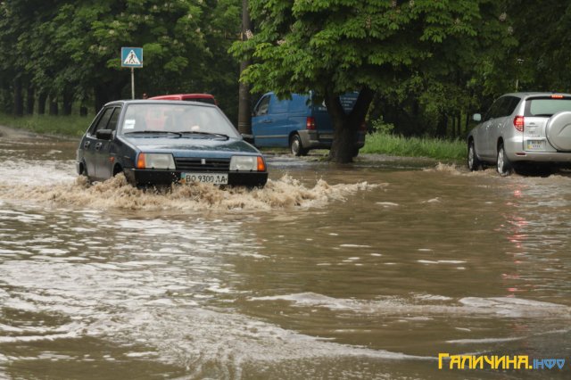 Злива в Тернополі