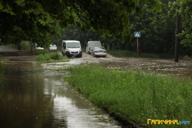 Злива в Тернополі